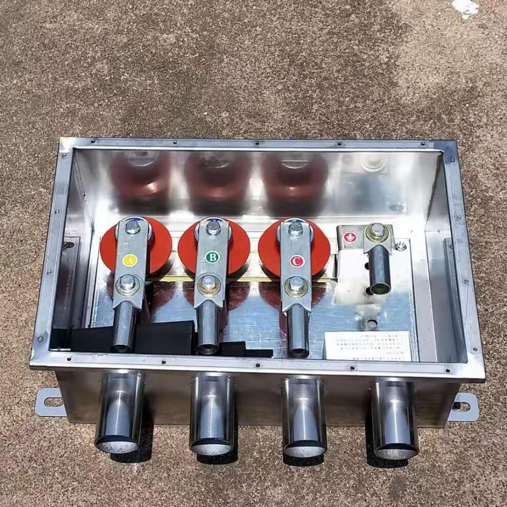 不绣钢10kv/35kv/110kv/220kv电缆护层保护接地箱 直接接地箱定制 浅