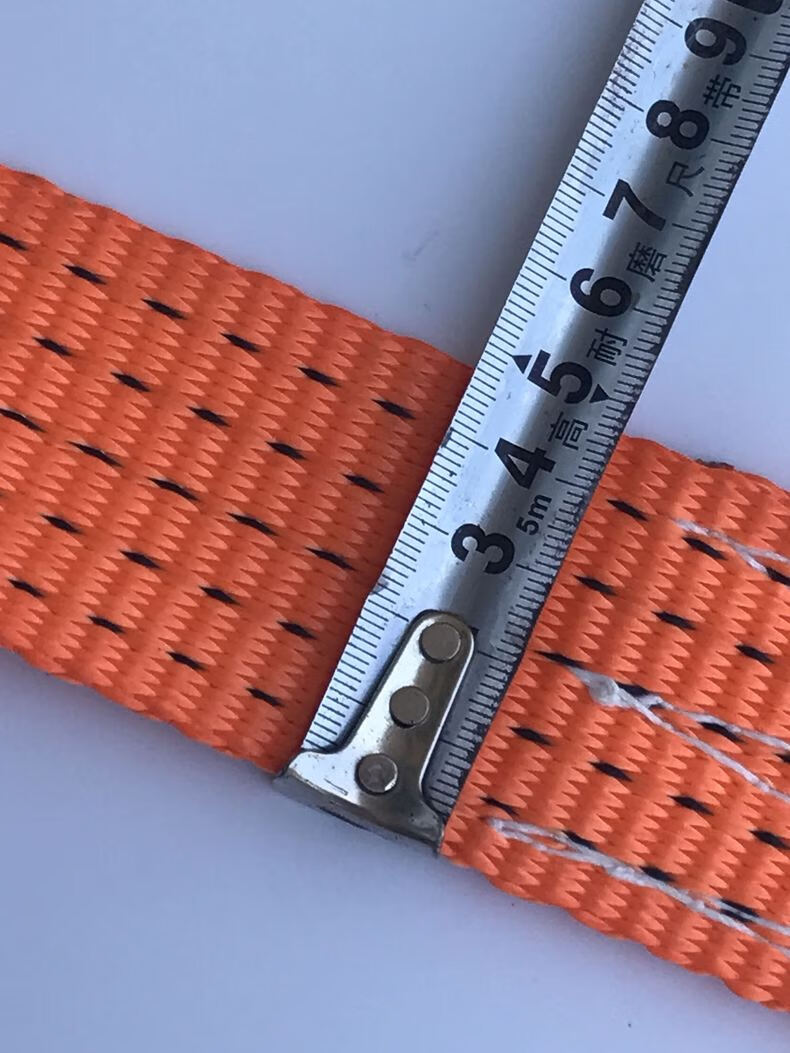 涤纶五吨货车专用捆绑带绷带加钩收紧带刹车带安全加厚紧绳带5cm橙色