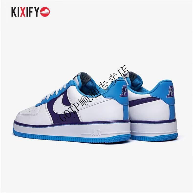 纯原1 low af1白蓝紫nba联名空军一号板鞋 dc8gotp dc8874-101 44