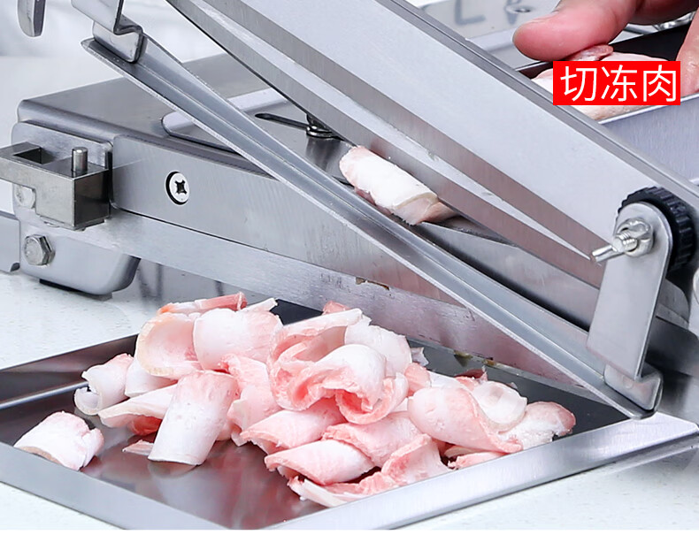 切骨机手动切排骨机商用切骨机商用手动铡刀切新鲜猪蹄冻肉剁骨机排骨