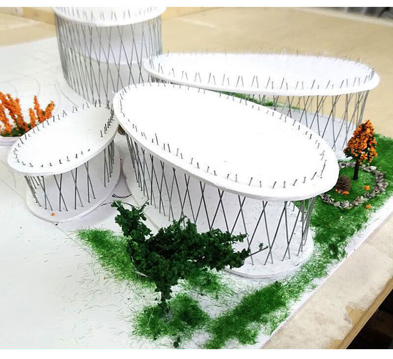 pvc板雪弗板沙盘建筑模型材料高密度泡沫板环艺diy手迪板定制厚度18mm