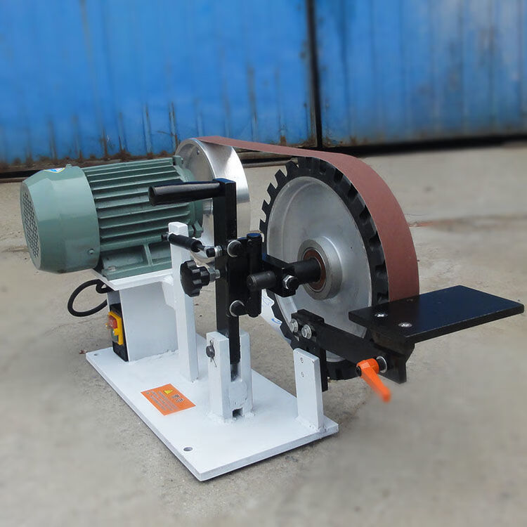 高速小型砂带机 多功能磨刀机 电动抛光机工业级鲁力砂光机厂家 220v