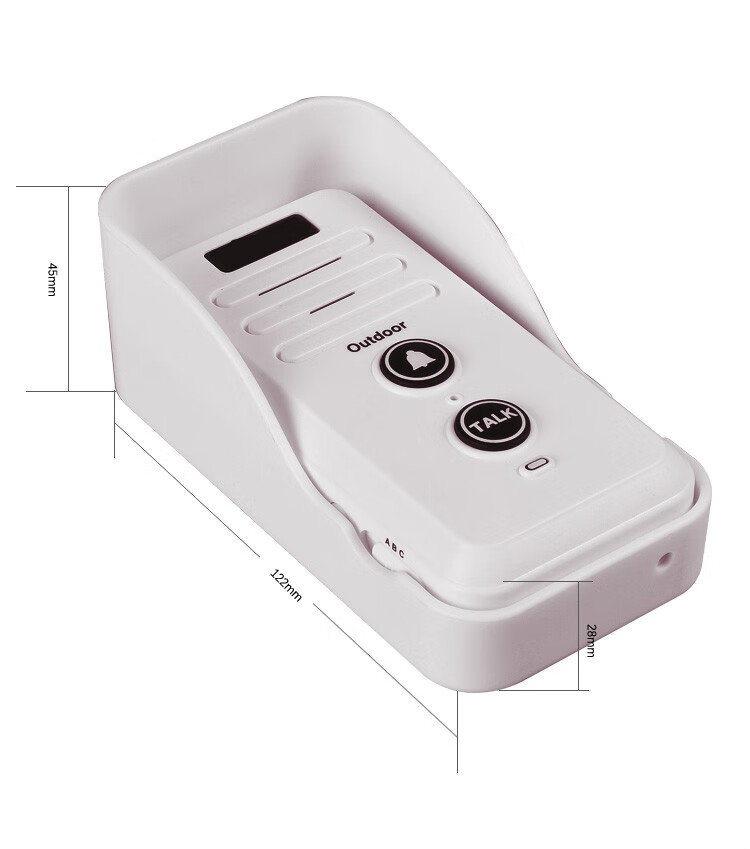 对讲门铃无线家用别墅超远距离可通话智能老人楼层呼叫器双向语音