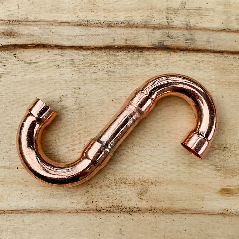 紫铜回油弯95267冷库制冷配件紫铜管焊接弯中央空调s型回油弯14s型回