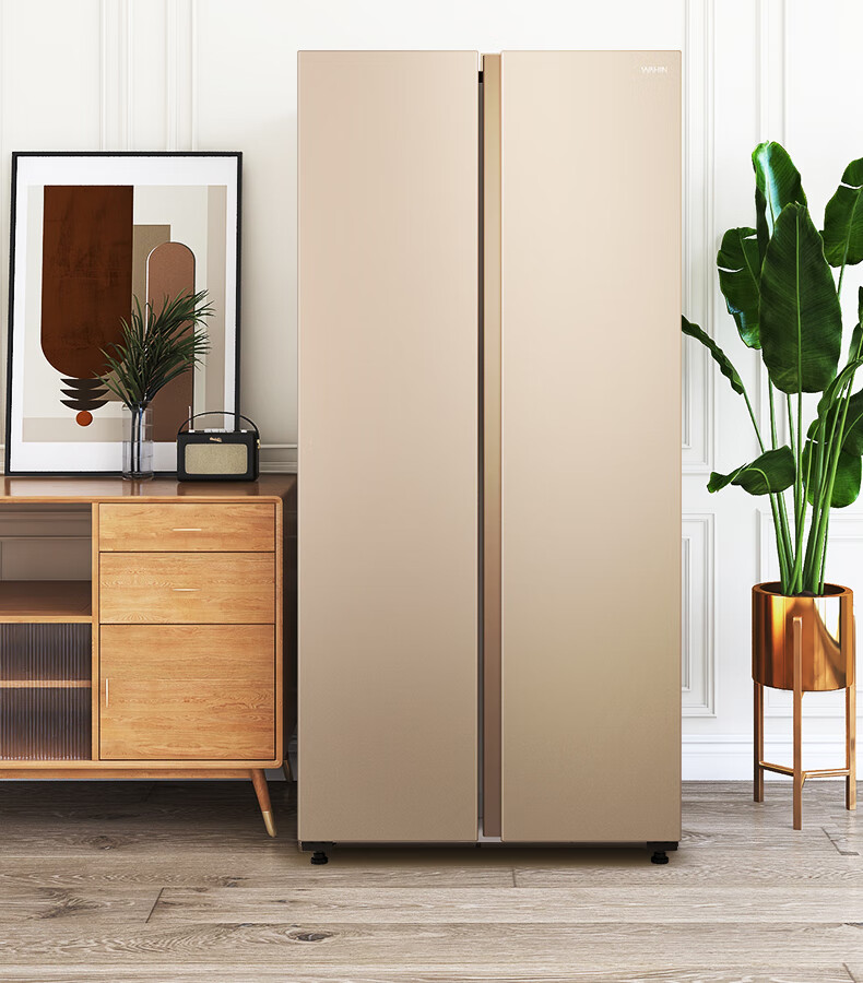 华凌冰箱468升双门对开门电冰箱家用大容量风冷无霜节能低音纤薄pa对