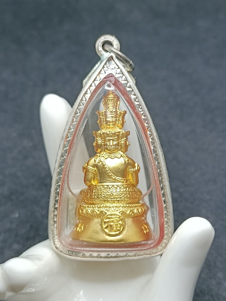 顶妃·泰国佛牌 龙婆通丹2562九面富贵佛 包壳 壳【图片 价格 品牌