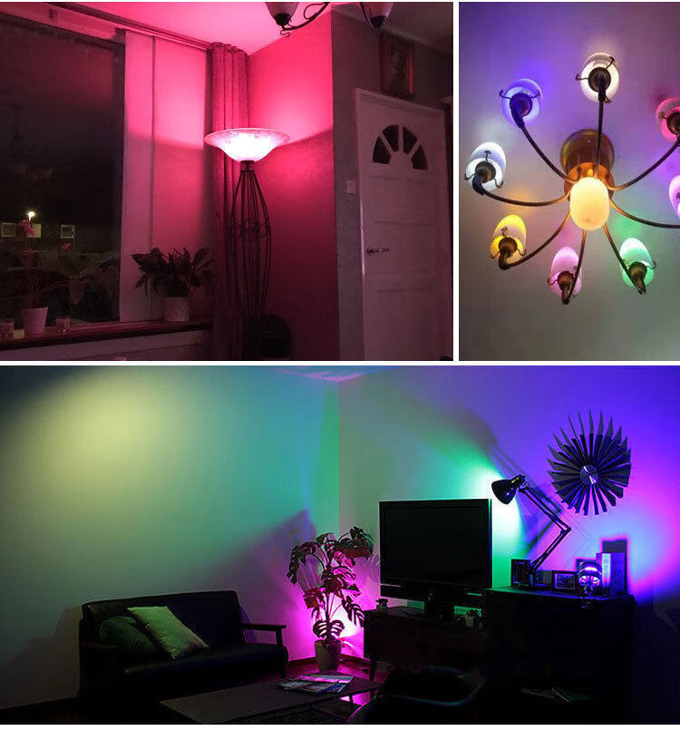 led灯情趣灯床头情侣夫妻氛围灯浪漫抖音网红带遥控拍照彩灯25瓦16色