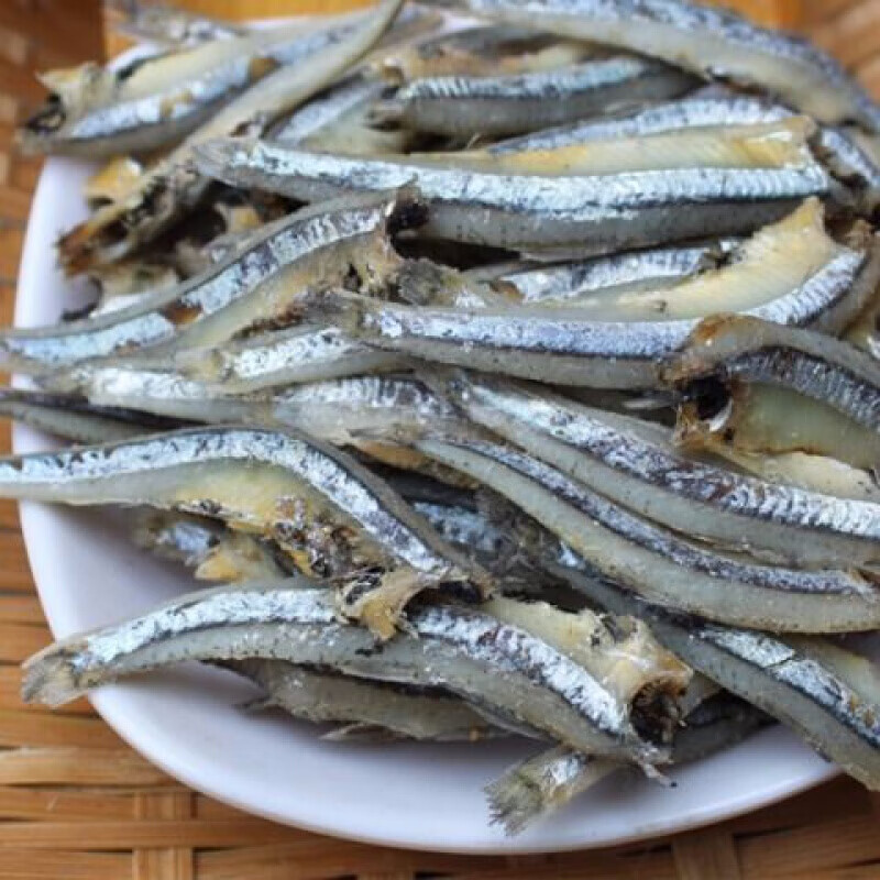 海燕鱼干野生去头1000克福建水产干货深海海蜓小鱼干咸鱼干丁线鱼1000