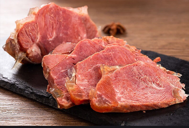 保定驴肉火烧驴肉新鲜特产河间驴肉熟食真空开袋即食带皮五香卤味酱熟