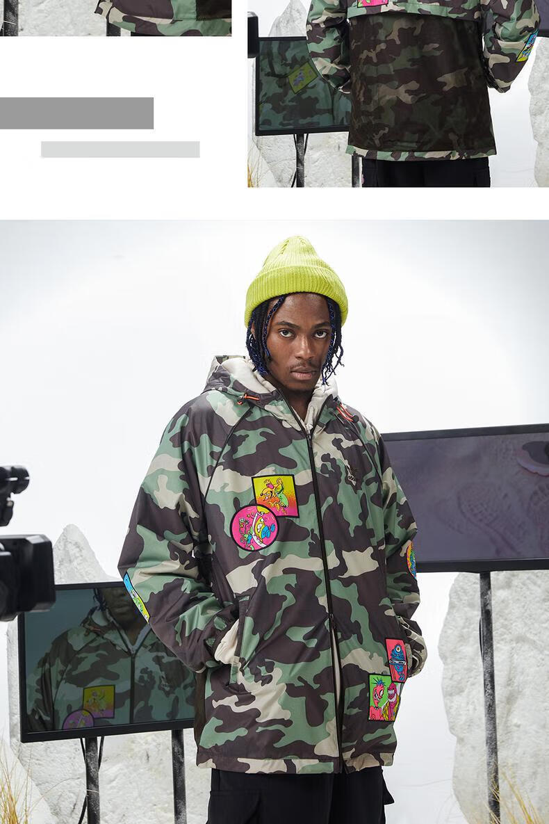 阿迪达斯 (adidas)官方三叶草jeremy scott联名男夹克外套h53375 多色