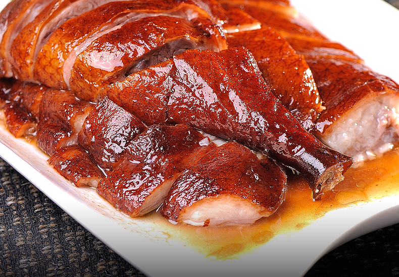 广东烧鹅整只港式广式广州特产深井烧鹅脆皮烤鹅肉马岗鹅 烧鹅5只()