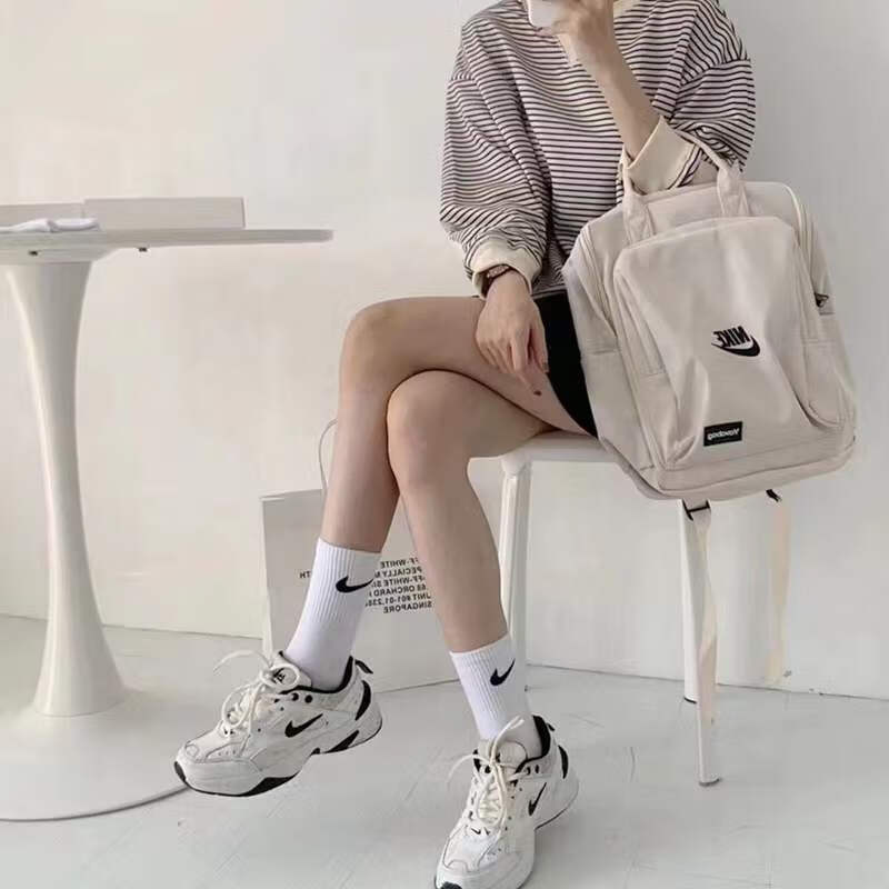 nike耐克袜子男女学生ins潮中筒袜夏季纯棉防臭吸汗透气长筒袜跑步