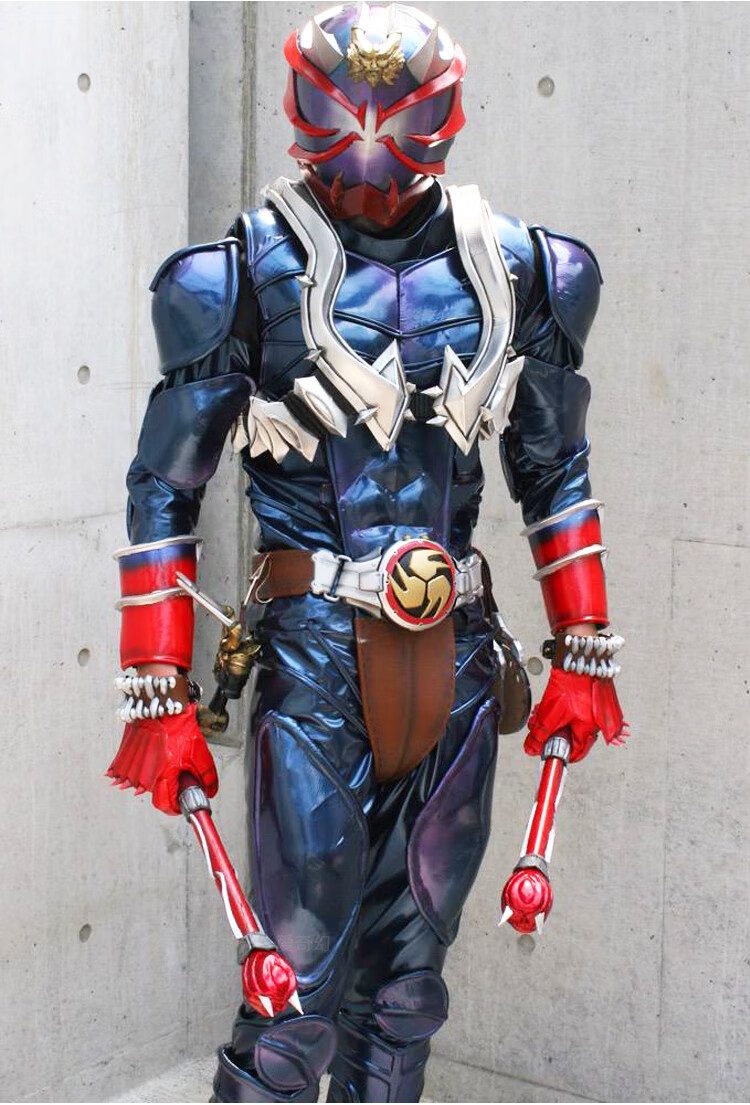 万代bandai假面骑士皮套真人可穿可穿戴皮套cos服装头盔摆件盔甲diy