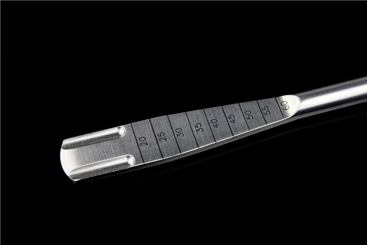 骨科器械 医用 脊柱腰椎骨铰刀 平型圆角刃 有柄 椎间盘铰刀 刮刀 椎