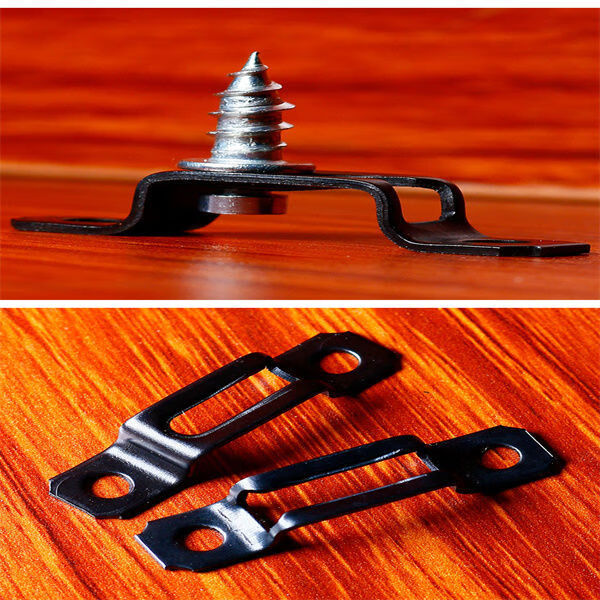 二合一扣件加厚隐形不锈钢连接件五金件组装橱柜衣柜家具暗藏螺丝扣式