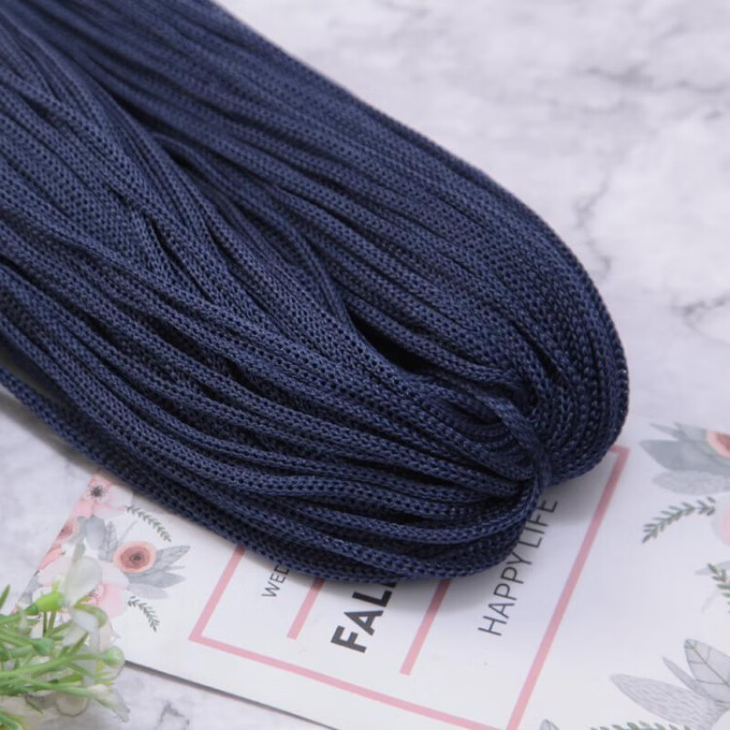 新品空心线轻体粗冰丝线钩帽子手工编织勾夏凉帽勾包亮丝线夏季空心线