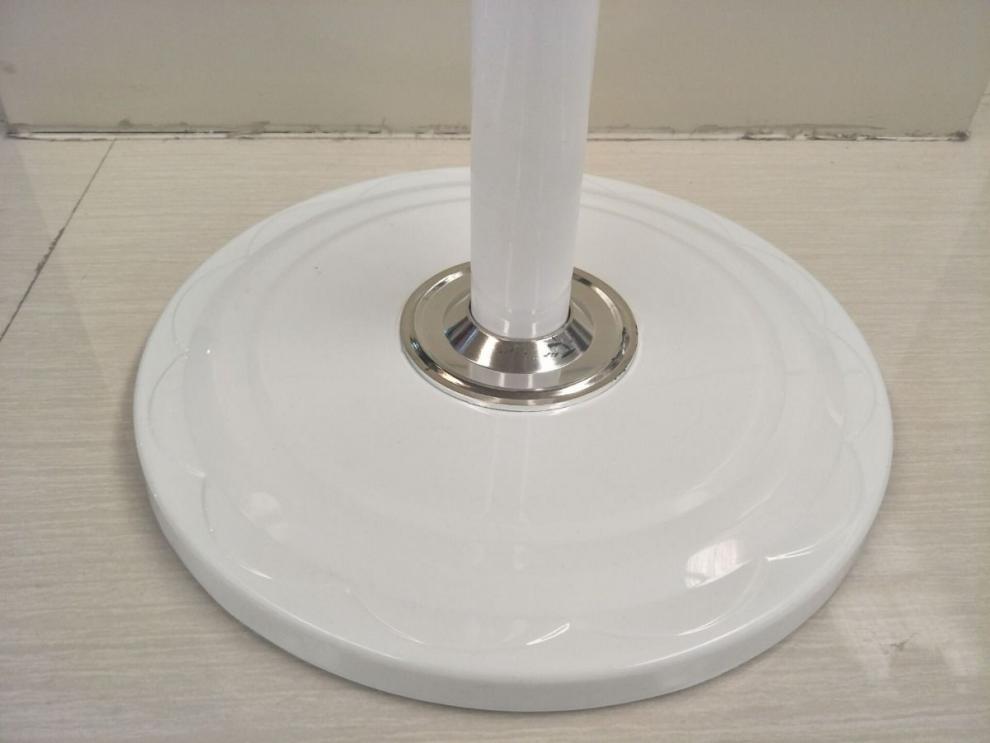 落地式衣帽架底座专用古典色浅棕挂衣架配件圆盘通用底盘 原色【普通