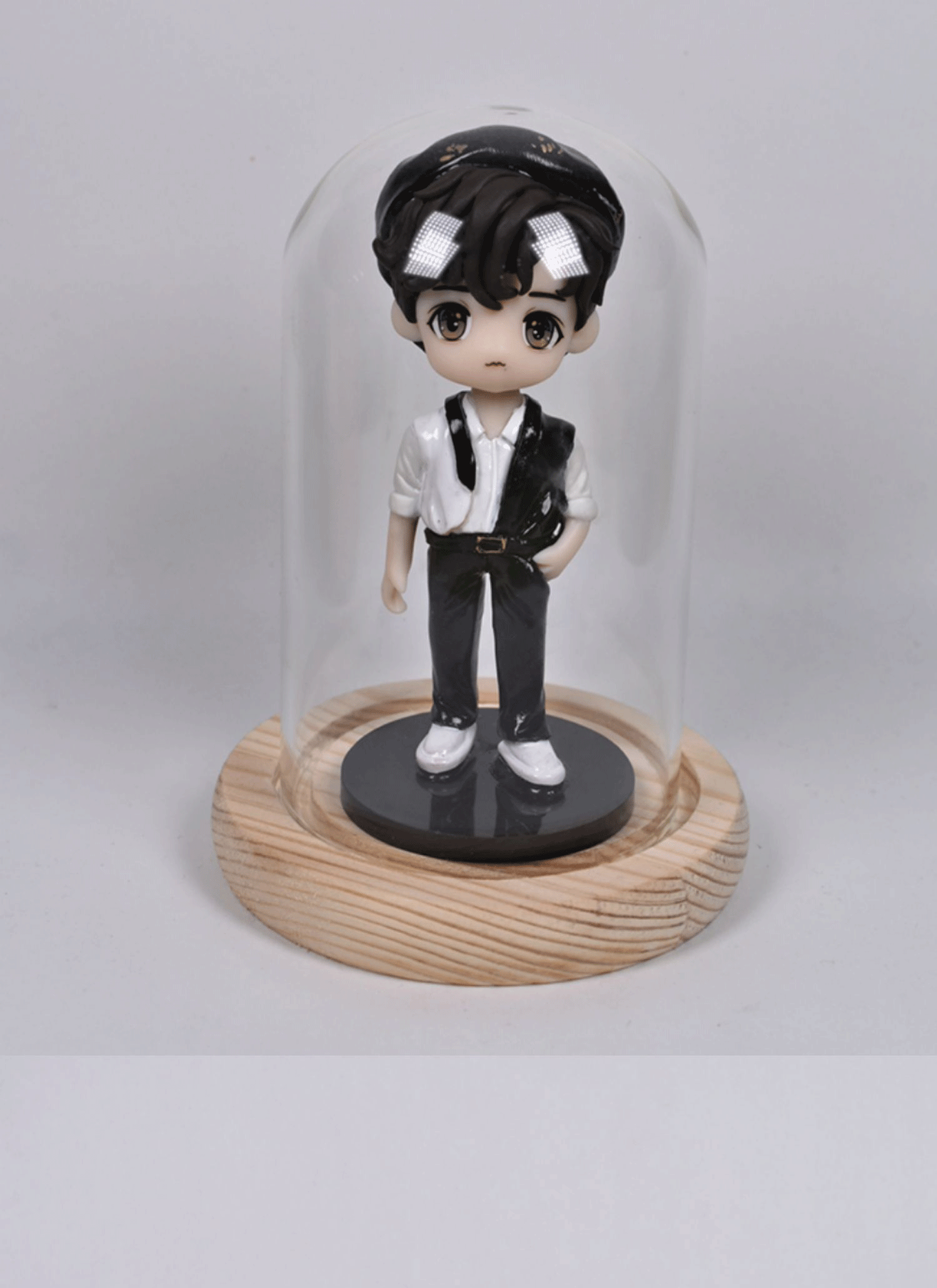 软陶人偶肖战真人版照片定制小泥人周边创意模型公仔摆件aa肖战酷盖