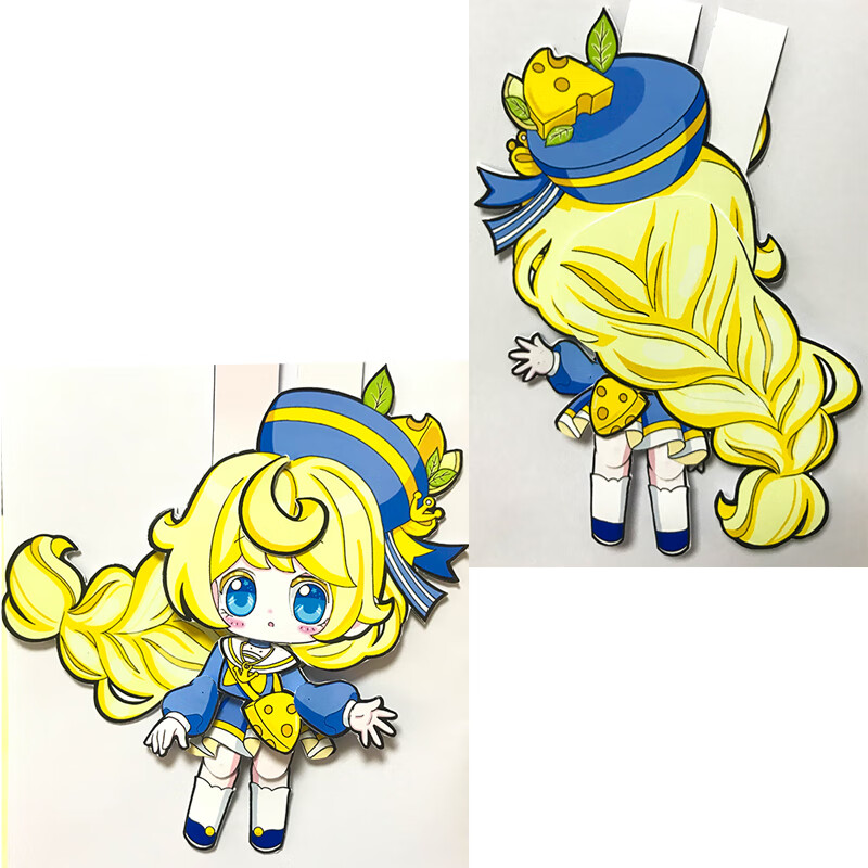 迷你世界纸片人材料可动纸片人原神同人关节diy纸片人偶图纸手工diy