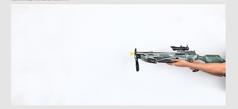 驽箭支户外射击运动射箭男孩玩具 535k神射手弓弩套装【中号】【图片