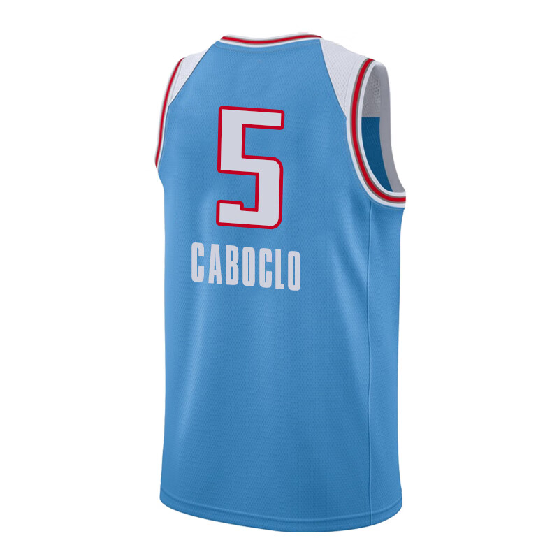 滕讯体育nba全 国王队福克斯5号球衣卡特兰多夫希尔德梅森贾尔斯城市