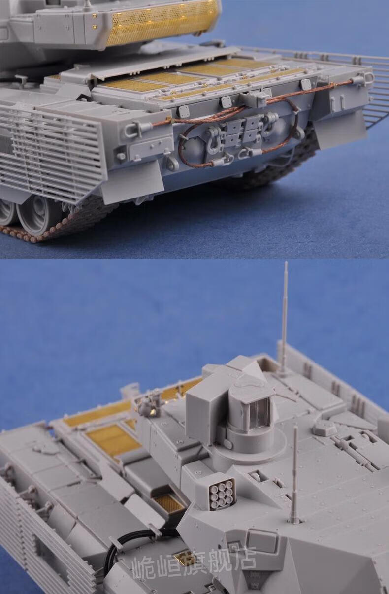 t14阿玛塔坦克 小号手拼装军事模型 仿真1/35俄罗斯t-14"阿玛塔"主战