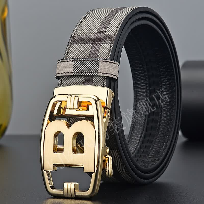 kjbdjq天琅如服饰2022新款columbupolo保罗男士腰带自动扣休闲商务