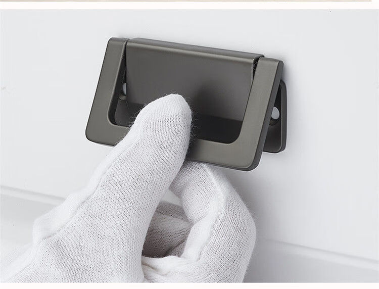 抽屉暗拉手榻榻米隐藏拉手免开槽柜门拉手新款现代简约床头柜把手