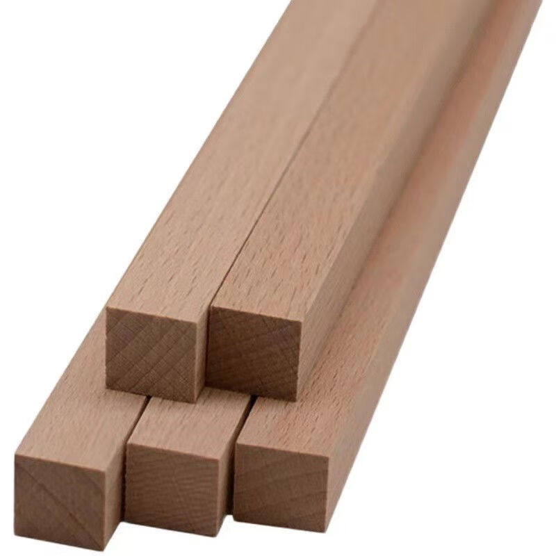 欧洲红榉木原木方木板木块楼梯踏板雕刻牌子刀柄桌子面实木菜板 10_10