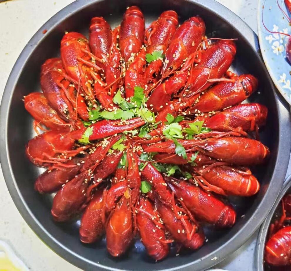 现货新鲜泗洪清水小龙虾江苏洪泽湖青红壳大中虾活体淡水虾水产炮头两