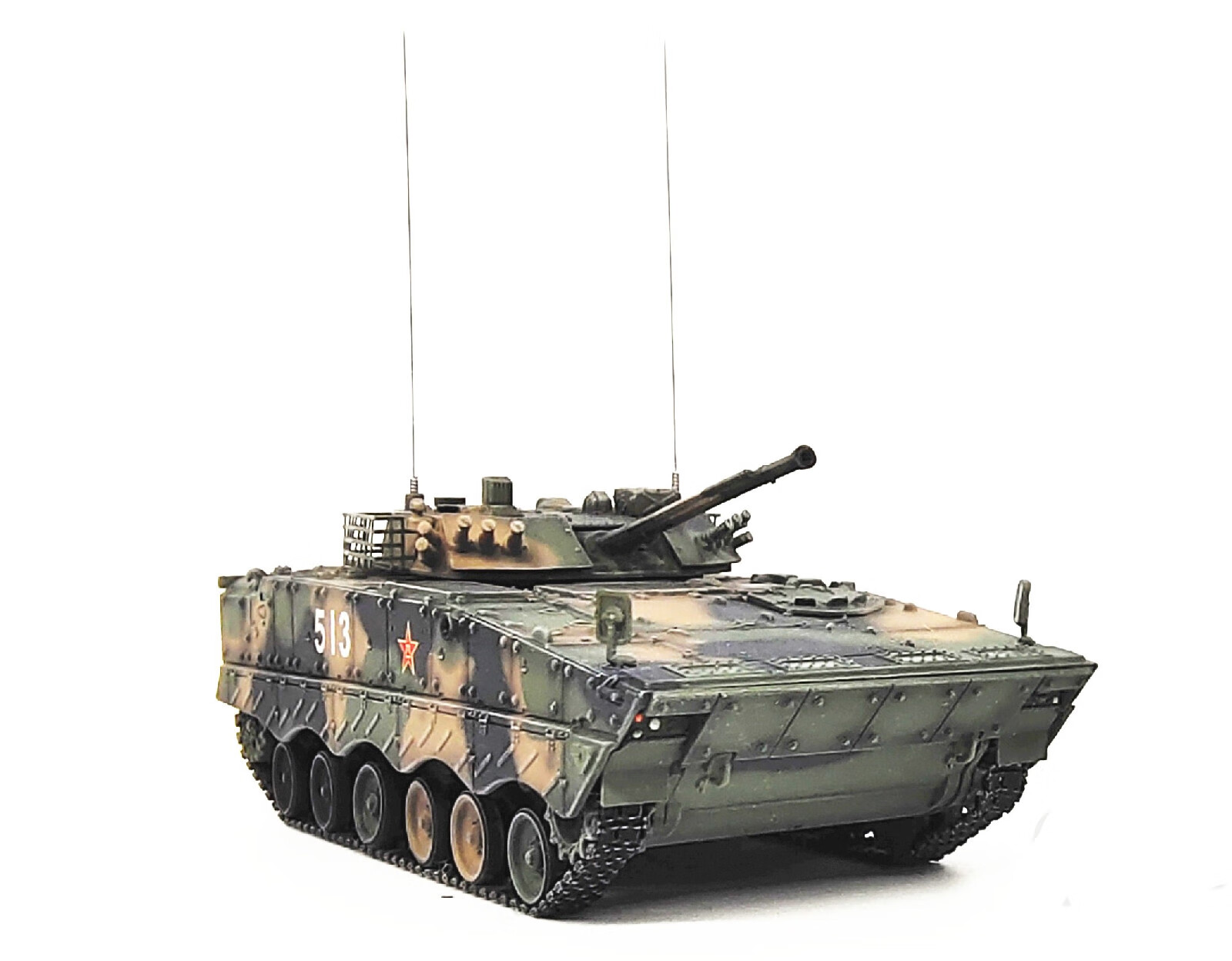 04a步兵战车装甲车1:72中国仿真坦克模型04步战履带阅兵数码迷彩 沙漠