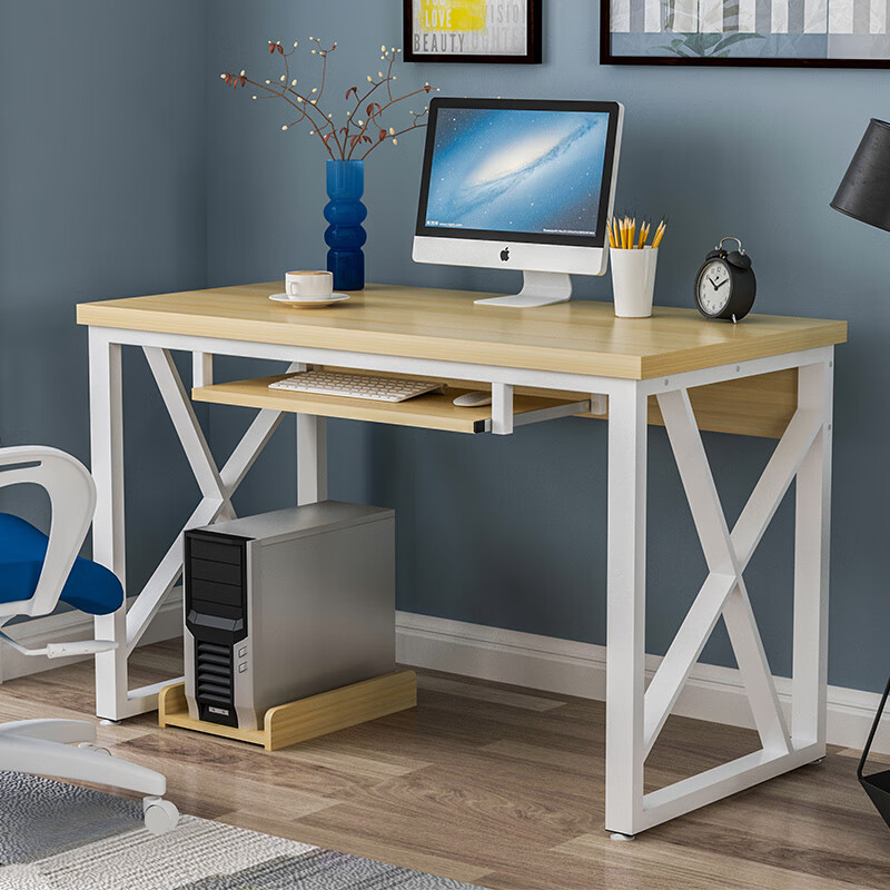 2022新款 电脑打印机一体桌电脑台式桌可放打印机 台式 家用 办公电脑