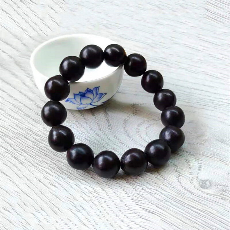 碧家 无患子手串天然野生近正圆木患子手串菩提子佛珠无患子鬼见愁