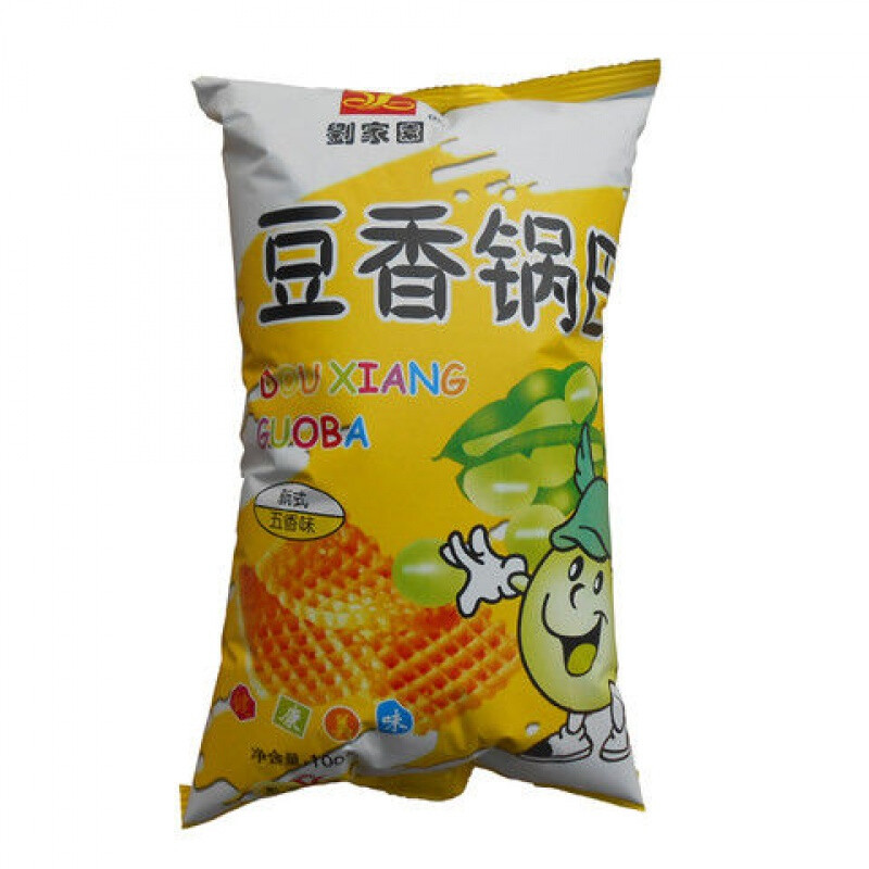 山东特产刘家园豆香锅巴90g麻辣味5种口味休闲膨化怀旧食小吃牛排味