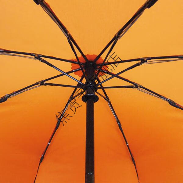 德国euroschirm欧赛姆trek户外自动折叠防晒晴雨伞反光超轻伞 黑色