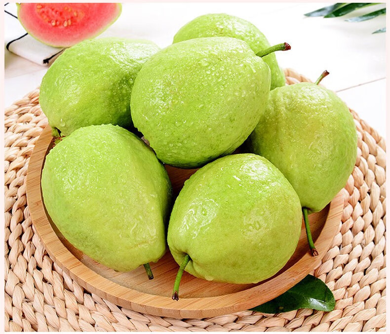 顺丰直达福建红心软芭乐当季新鲜水果盒装番石榴鸡屎果净重3斤612个