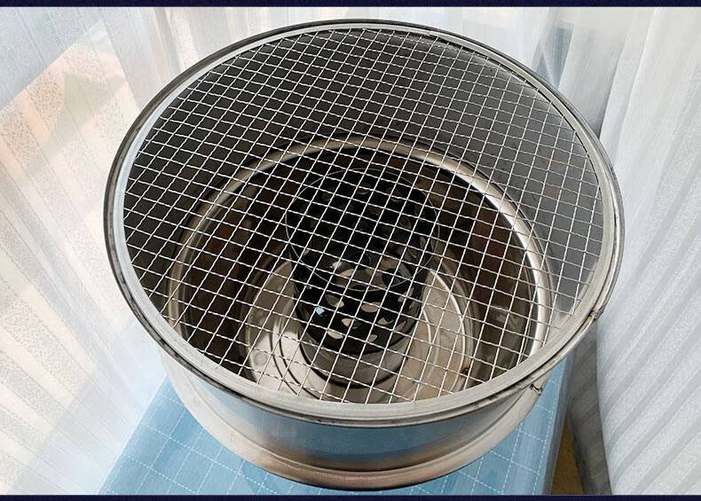 优巴伦 烧烤炉圆筒 不锈钢吊炉无烟烧烤炉缸商用烤串焖烤肉炉烤鸡鸭鹅