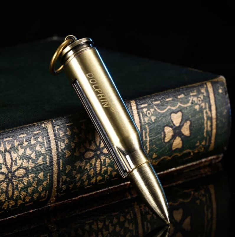 抖音同款感恩节礼品用不完的小火柴不锈钢多功能钥匙扣万次火柴防水