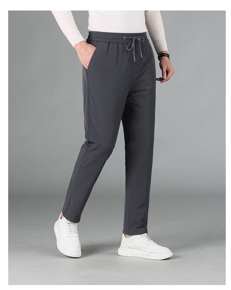 YAYA 90% Goose down Pants, Winter Thermal Leggings for Men And Women, Couples Matching Style, Warm Thick Fleece-Lined Pants, Tapered Men's Trousers 33