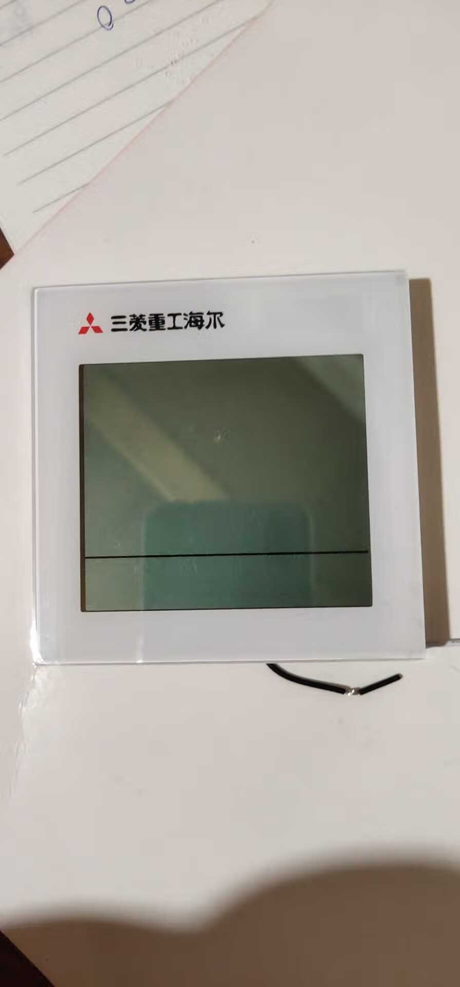 全新三菱重工海尔中央空调线控器86型触摸型mhn502a067两线三线定制