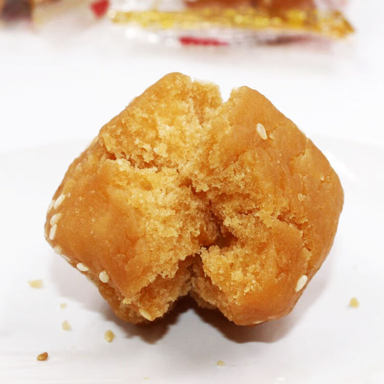 酥香开口笑枣笑口枣芝麻球油炸7080后儿时经典怀旧零食独立包装 香酥