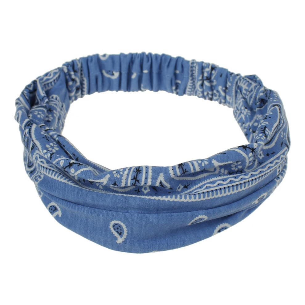 额头带 吸汗带 头带欧美时尚松紧瑜伽发带女防滑运动健身吸汗头巾头带