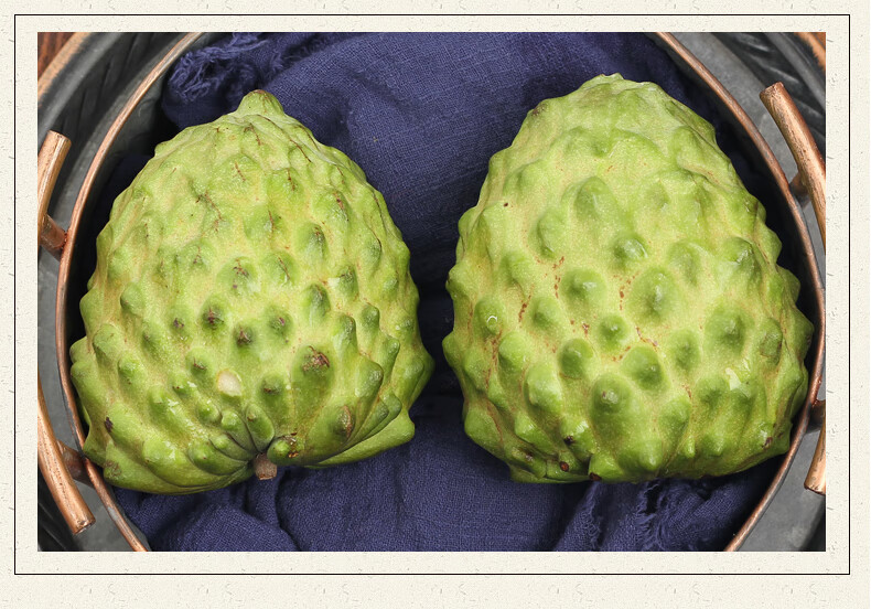 释迦果释迦佛头果新鲜水果重3斤 2斤