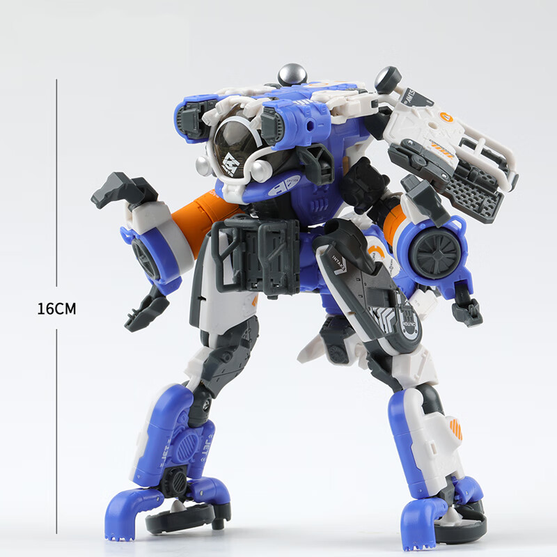 52toys猛兽匣 52toys 猛兽匣匣系列小队深潜者 变形机甲潮玩模型破土