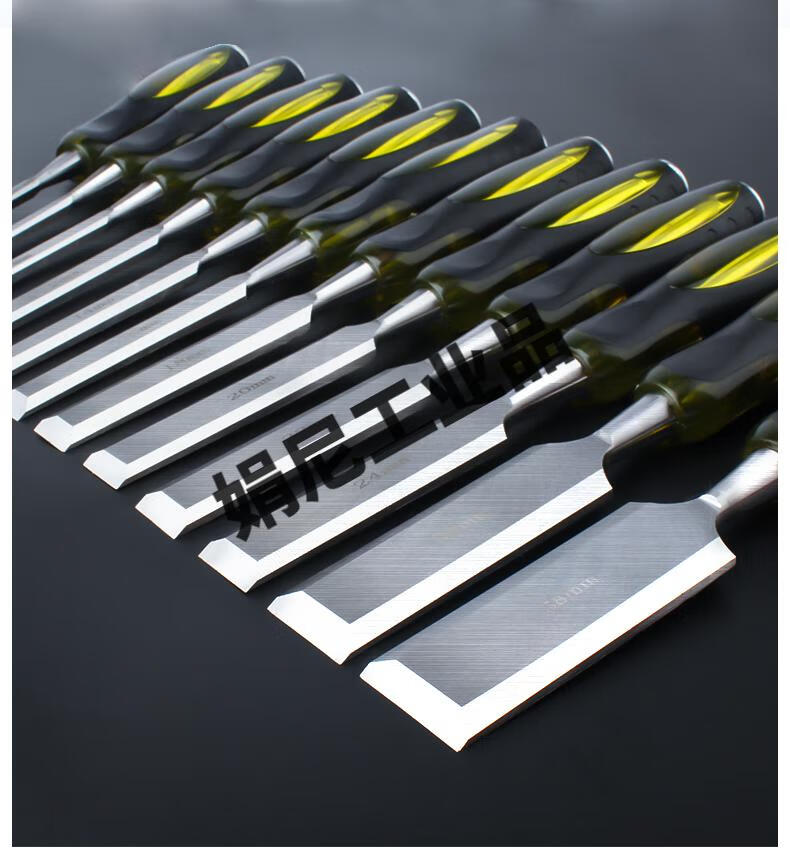 木工凿子钳工扁凿錾子扁铲平凿锋钢手工雕刻工具开槽老式凿刀套装 6mm