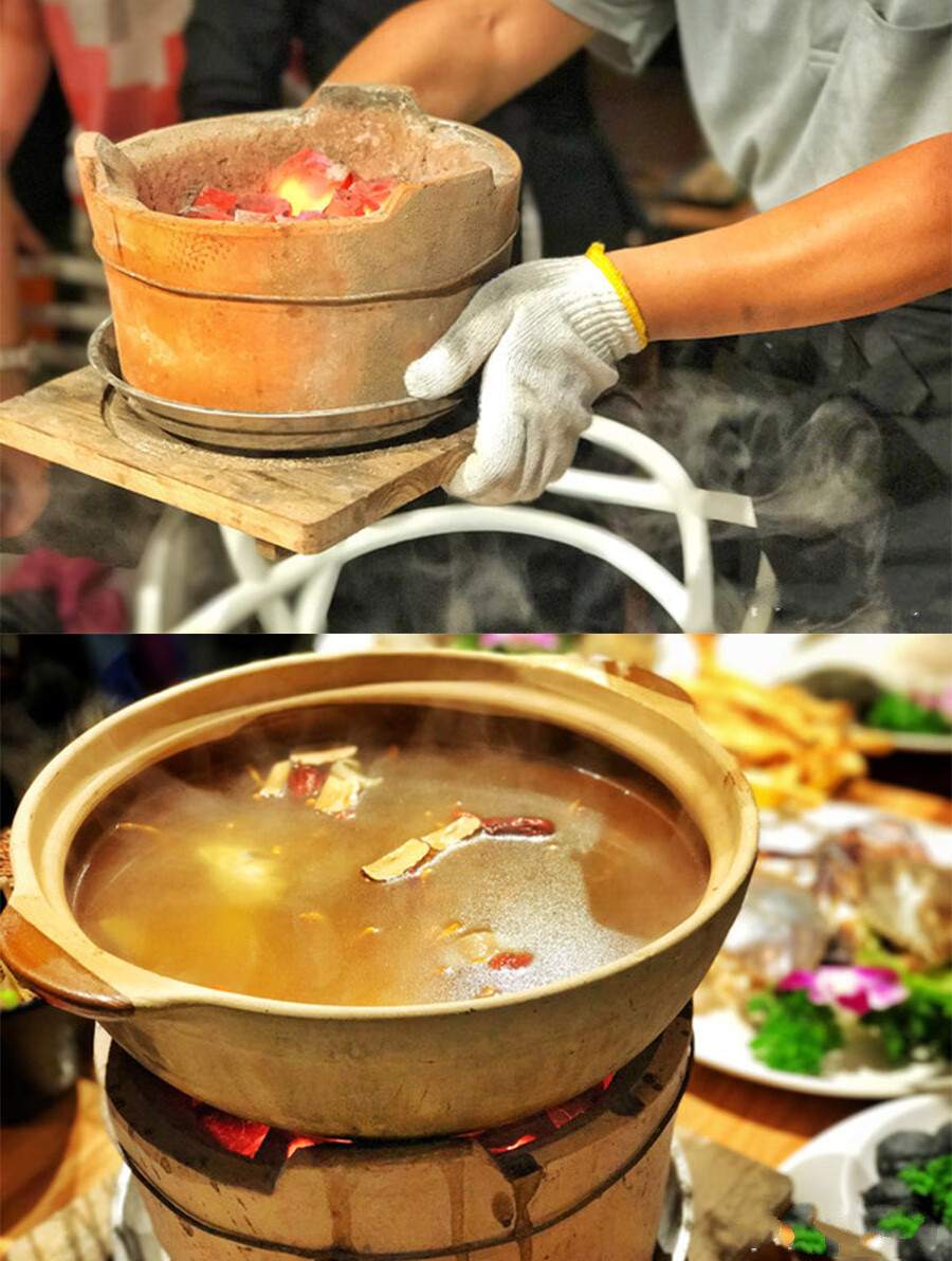 碳炉子木炭火锅煲打边炉红泥炉小炭炉老式陶土家用室内烧炭炉矮泥炉