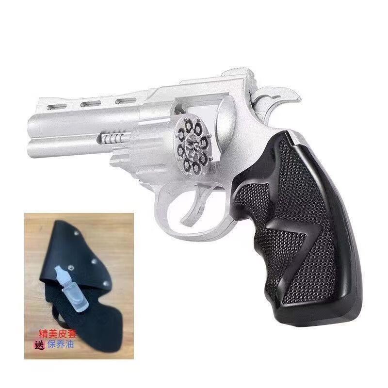 火炮抢子炮抢仿全金属砸响擦炮枪左轮打响枪响炮枪儿童过年礼物纸炮枪