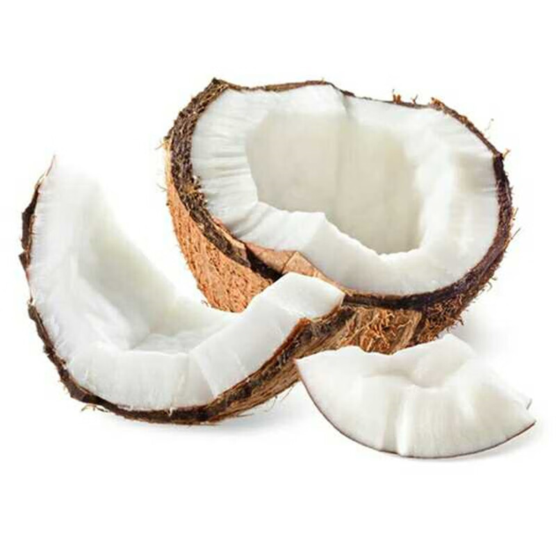 椰宝新鲜椰芯椰子宝去毛发芽老椰新鲜水果2个装