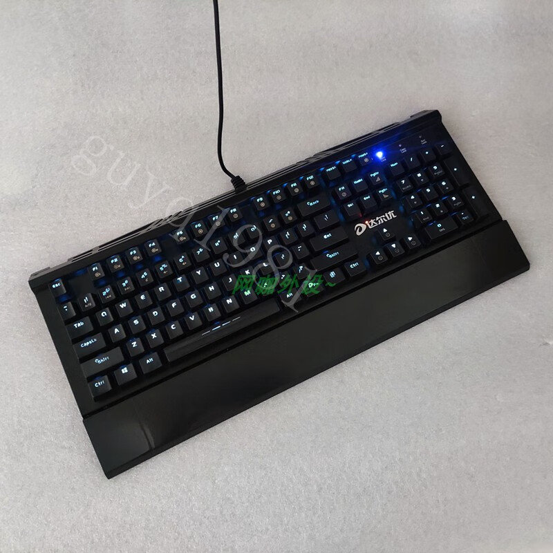 达尔优 ck550/ck560机械键盘 rgb炫光 青轴 网咖键盘usb lk169青轴保