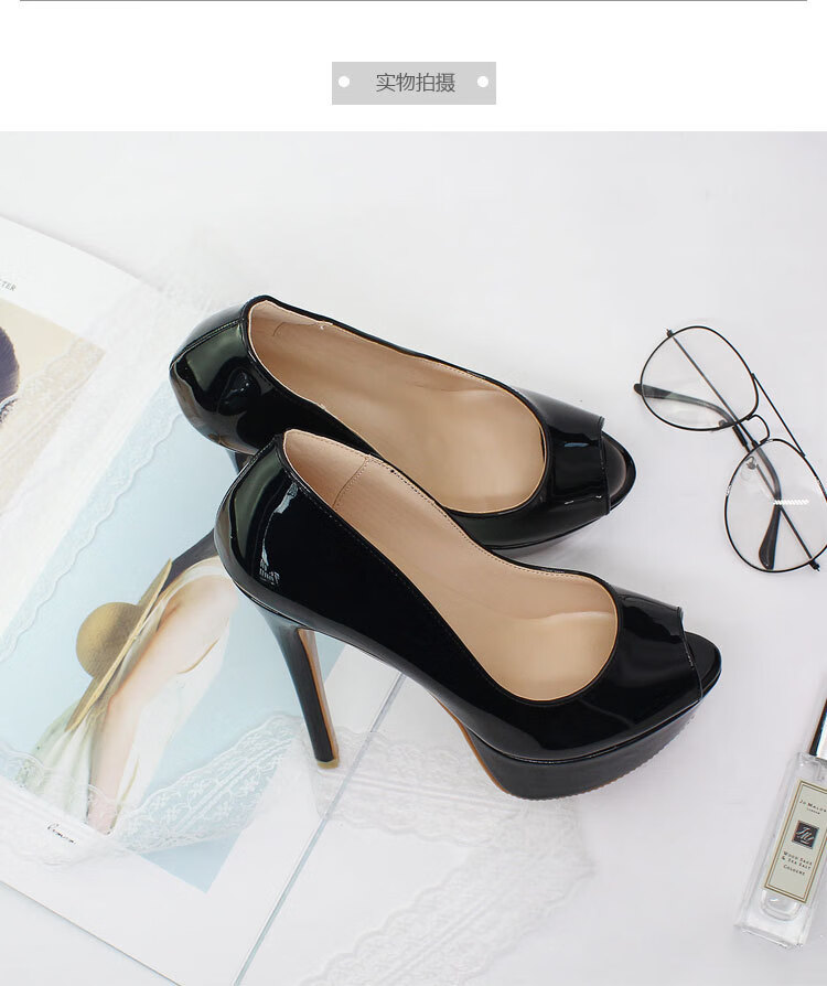 5厘米cl超高跟鞋 绿色定制不退换 39